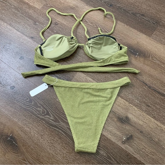 Somerfield Swim Womens green  Nori Malabar top / Sorento bottom 2XL NWT - Picture 9 of 12